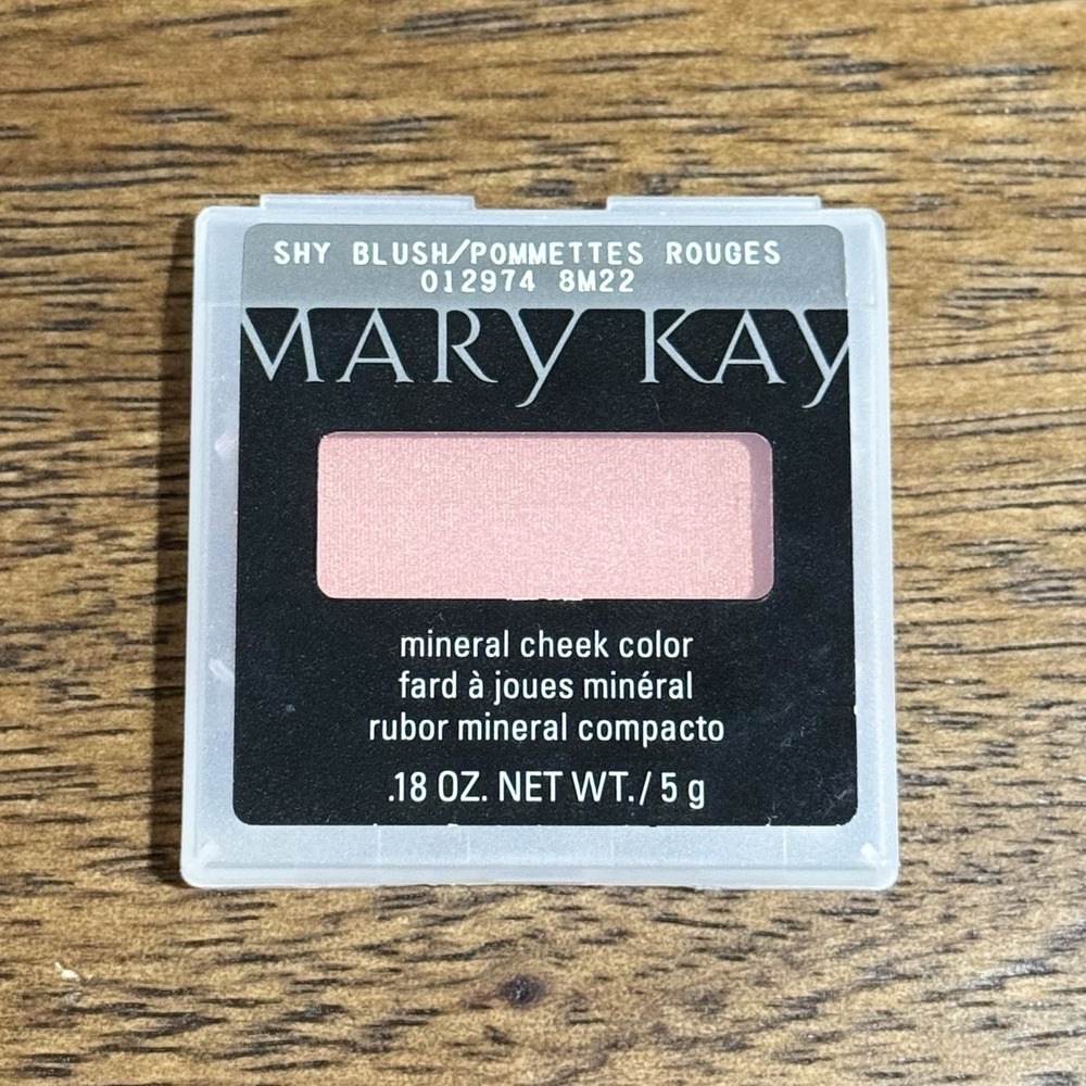 New Mary Kay .18oz Mineral Cheek Color Shy Blush 012974